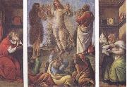 Sandro Botticelli Transfiguration,with St Jerome(at left) and St Augustine(at right) china oil painting artist